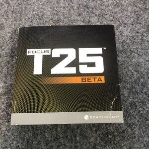 T25 DVD Set Beachbody Workout Fitness Alpha Beta 9 Disc Abs Cardio Exercise